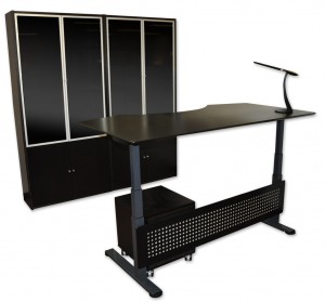 Sit / Stand Desk Black